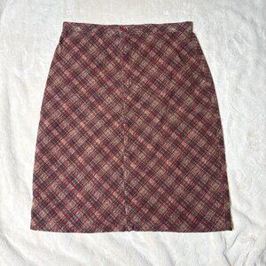 Y2K Grunge Plaid Skirt